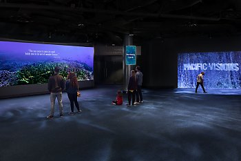 Orientation Gallery with Visitors - popup