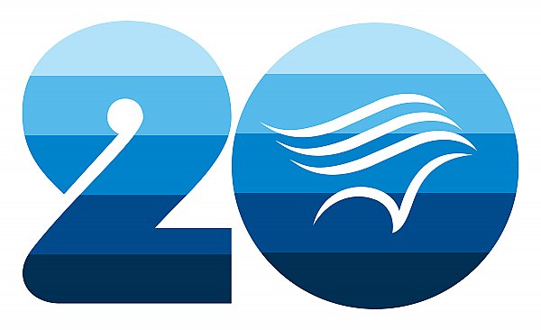 Aquarium 20th Anniversary Logo
