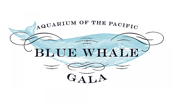 Blue Whale Gala logo with blue whale graphic