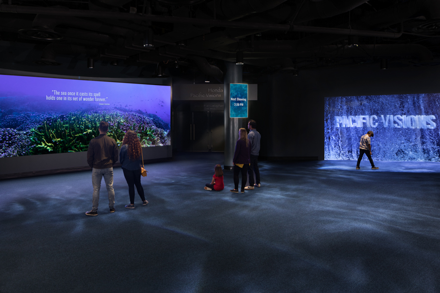 Orientation Gallery with Visitors
