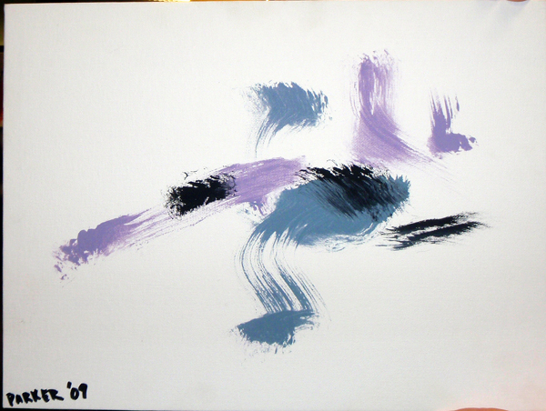 Painting by Parker the sea lion