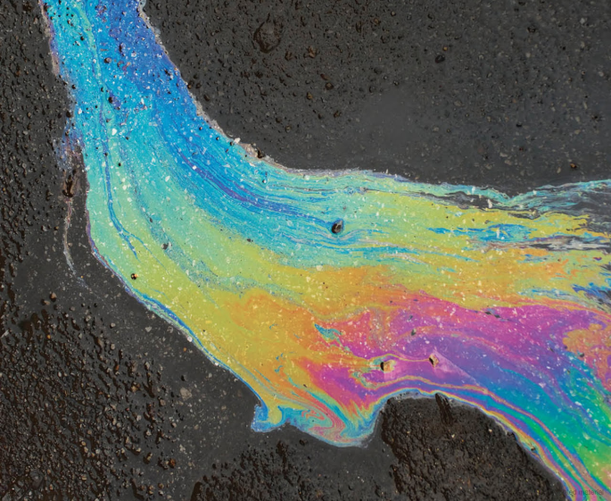 Breakpoint book cover (oil slick)