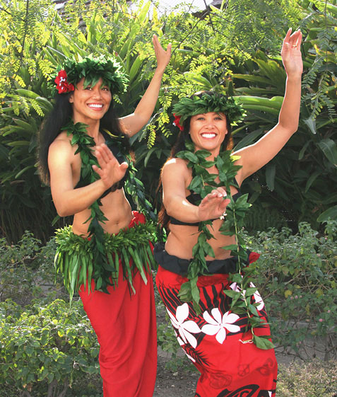 Pacific Islander Festival hula dancers