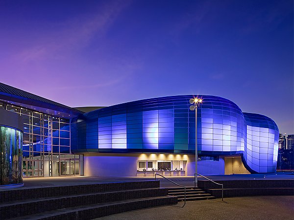 2019 pacific visions exterior at night