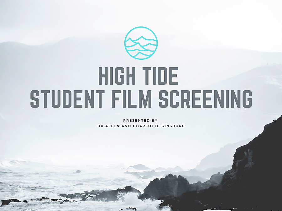 high tide student film screening logo