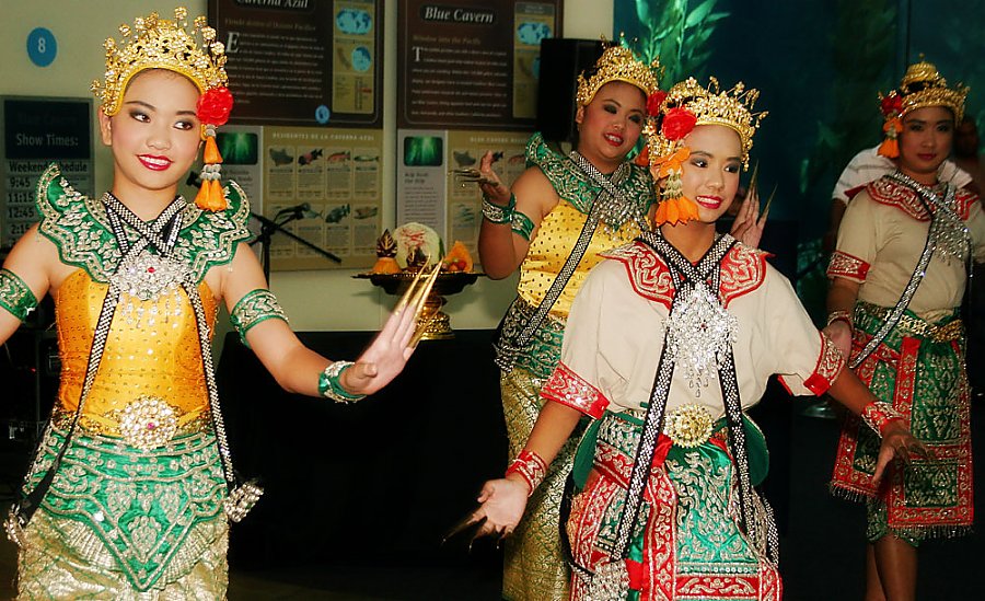 Dancers perform at Southeast Asia Day