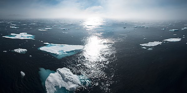 Greenland Ocean Sunset