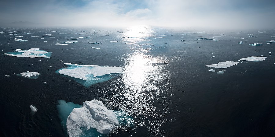Greenland Ocean Sunset