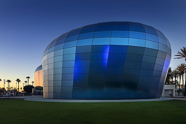 Pacific Visions Front at Dusk