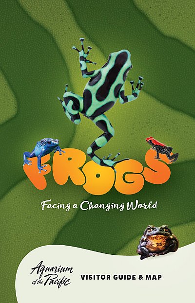 2024 Frogs: Facing A Changing World Themed Visitor Guide cover